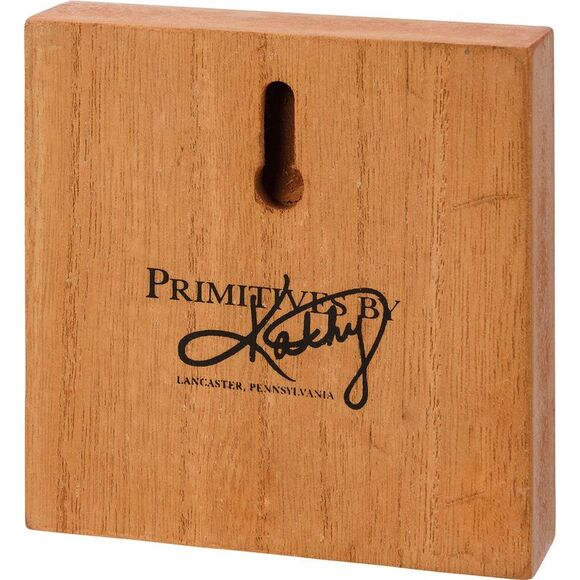 The Ocean is Calling Pier Sunshine Blue Water Wood Block Tier Tray Sign - Picture 3 of 7